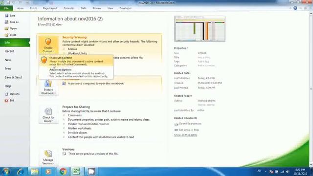 Design mode greyed out in excel 2010 - solved смотреть онлайн