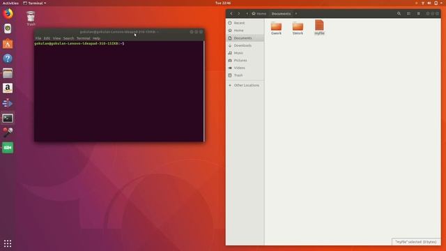 Linux command to create an empty file смотреть онлайн