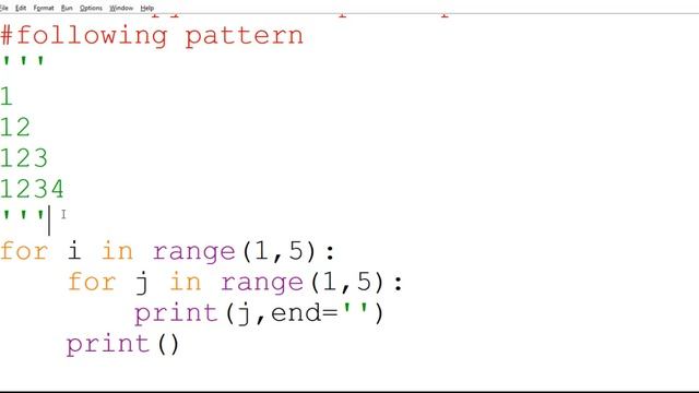 Print the pattern using for loop using python || part 1 || cbse||MCA||BCA|| python in Hindi смотреть онлайн