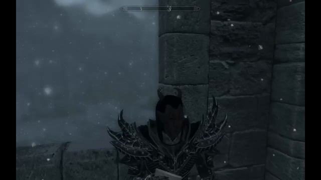 Skyrim Unbound Dremora relaxing and eating bread at the college in winterhold смотреть онлайн