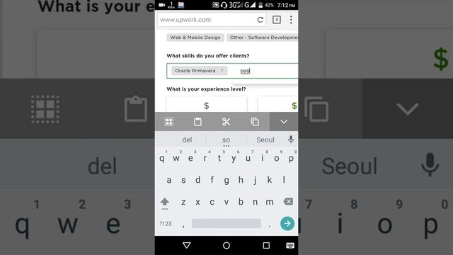 how to complete the upwork profile on mobile proof 100% смотреть онлайн