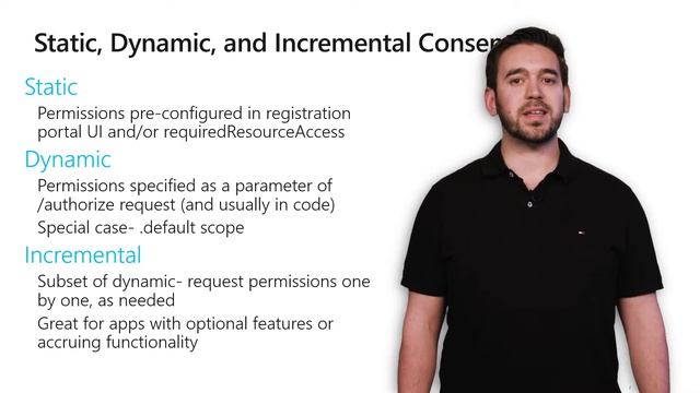 Microsoft Graph - Permissions and Consent смотреть онлайн