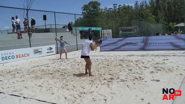 Torneio Arena Deco Beach Tennis - Paula Vidal / Sandra C. x Erika Pio / Vitória Pereira смотреть онлайн