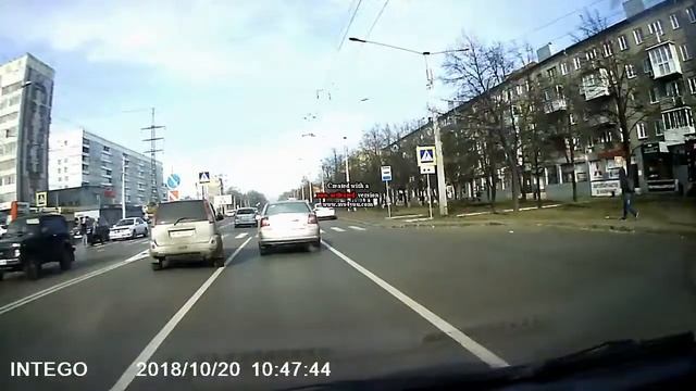 Осторожно! Агрессивный стиль вождения авто! смотреть онлайн