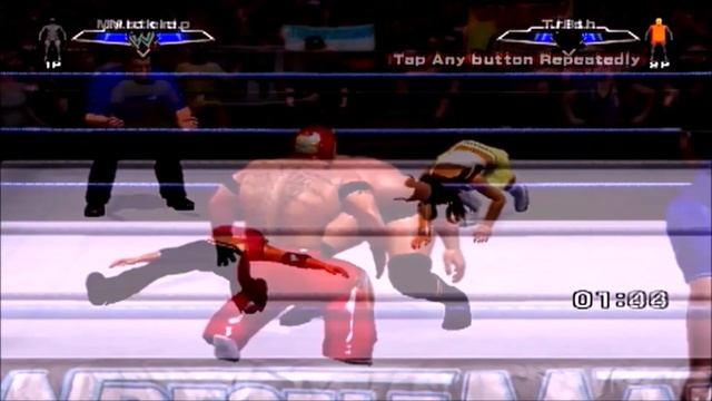 WWE Smackdown vs Raw 2007: A Wrestling Game Tribute смотреть онлайн