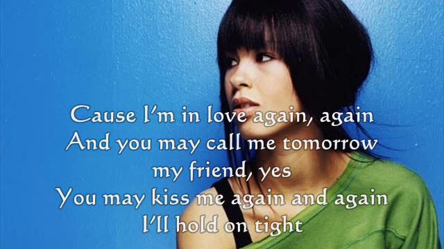 maria mena - i'm in love again with lyrics смотреть онлайн