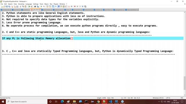 PYTHON tutorials || Session - 3 || by Mr. Nagoor Babu On 22-09-2020 @ 9AM смотреть онлайн