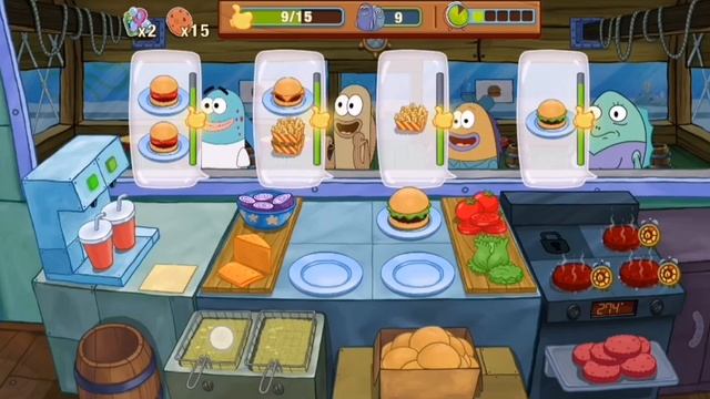 SpongeBob Krusty Cook - Off | The Krusty Krab Complete - All Levels - (Levels 1-50)