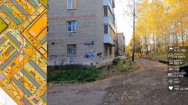 Спортивное ориентирование (Headcam orienteering) - Красный Лист 2022, Смоленск, спринт - 15.10.22 смотреть онлайн