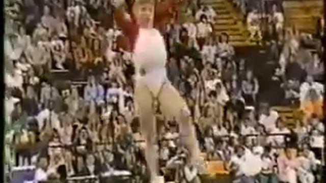 Kim Zmeskal - 1991 International Mixed Pairs - Balance Beam смотреть онлайн