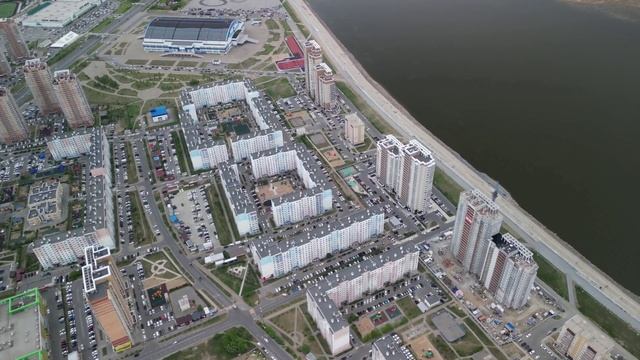 Хабаровск. Набережная. Индустриальный район.