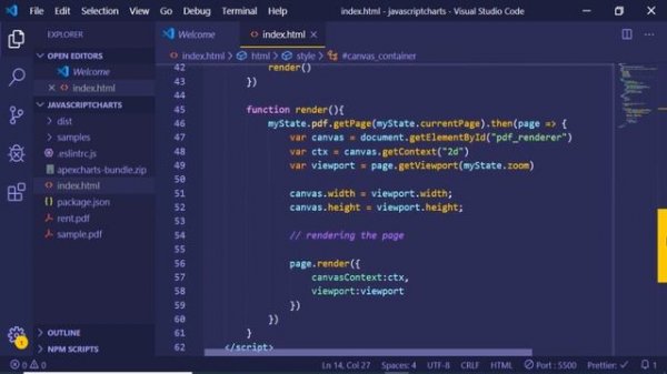 Build a Full Custom PDF Viewer App in Javascript Using PDF.js Library