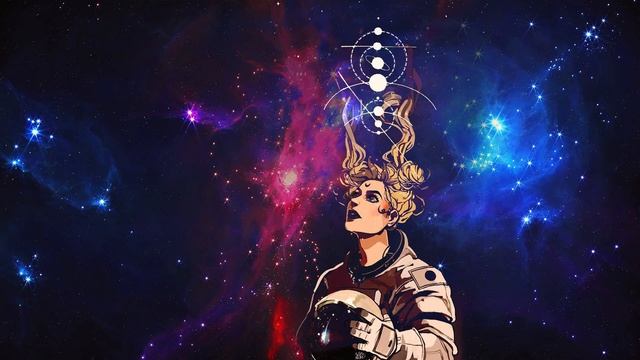 АРТ футаж космическая женщина смотреть онлайн