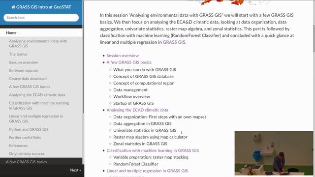 Analyzing environmental data with GRASS GIS - Markus Neteler смотреть онлайн