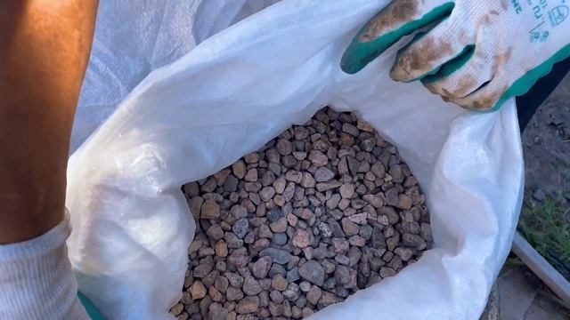 Отмостка и мангальная площадка из КАМЕННОГО КОВРА смотреть онлайн