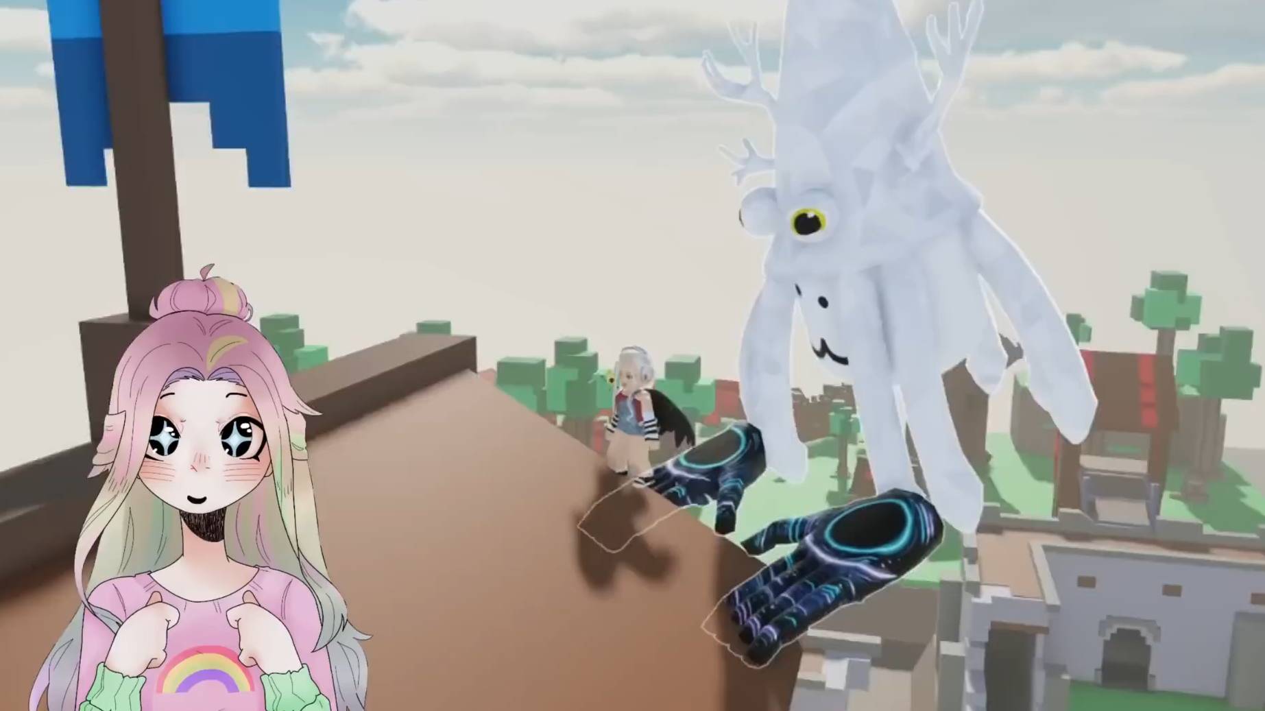 ПРЯТКИ ОТ ОГРОМНОЙ ГОЛОВЫ! ЛЕТНИЙ ИВЕНТ! Roblox смотреть онлайн