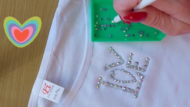 16. Горячая фиксация страз.Aлмазная мозаика смотреть онлайн