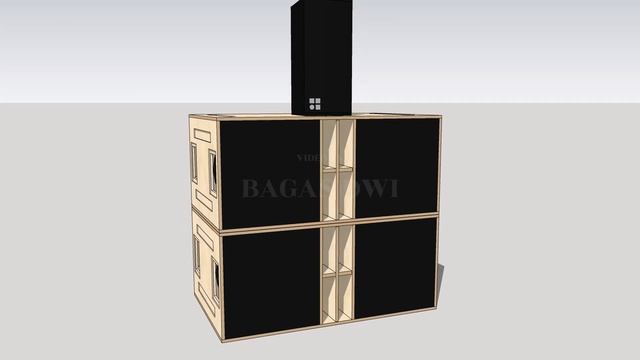 SKEMA BOX SUBWOOFER 18 INCH VUE AS 418| PLAN DUAL SUBWOOFER смотреть онлайн