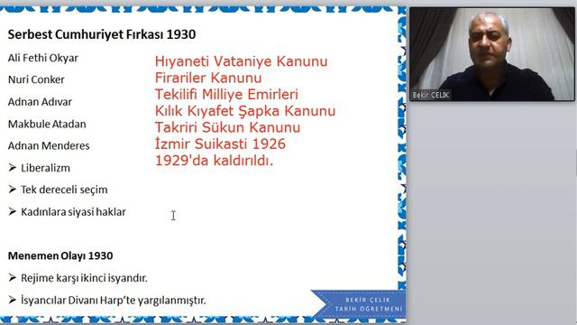 2022 - Ders 45: Cumhuriyet Dönemi İç Politika - 2 смотреть онлайн