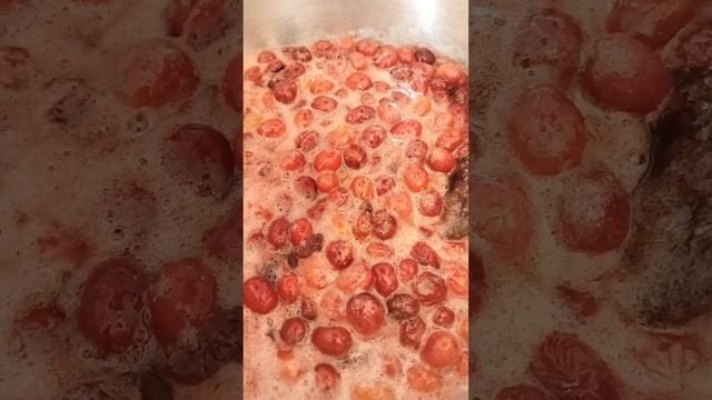 Zoğal mürəbbəsi hazırlanması .Варенье из кизила. смотреть онлайн