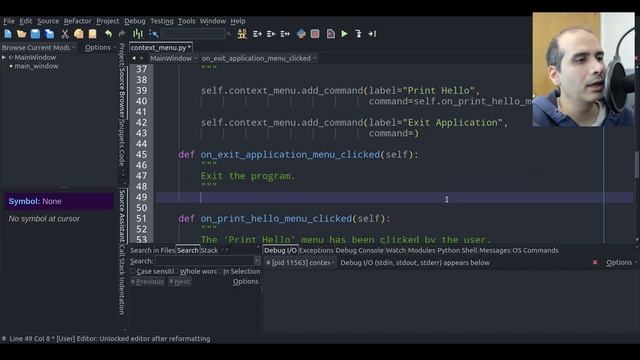 Tkinter - Right-click Context Menu смотреть онлайн