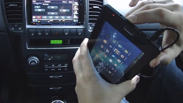 DIXON Tab G750 автомобильный GPS навигатор, планшет 1 смотреть онлайн