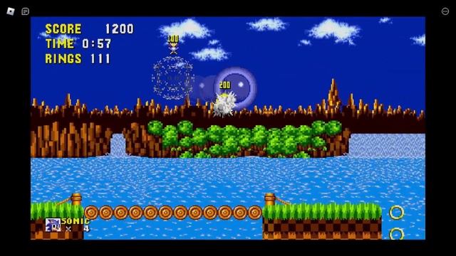 Classic Sonic Simulator (ROBLOX) - 'Green Hill Zone' [Recreation v1] смотреть онлайн