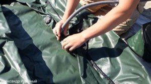 Как правильно и быстро накачать лодку пвх Kolibri