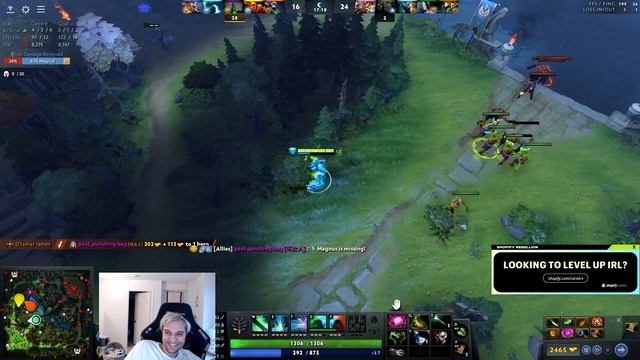 "WHAT IS THAT?"- Arteezy laughs after seeing the Floating Bomb смотреть онлайн