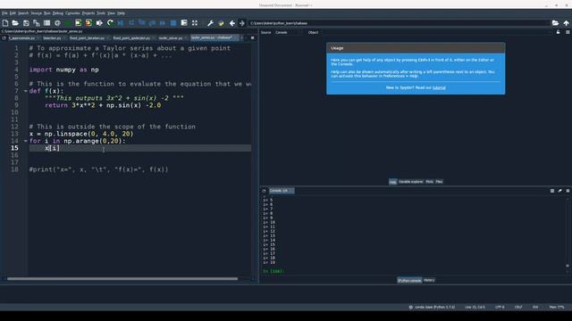 python crash course 3: exponential approximation смотреть онлайн