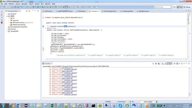 Cannot Instantiate Class Exception TestNG смотреть онлайн