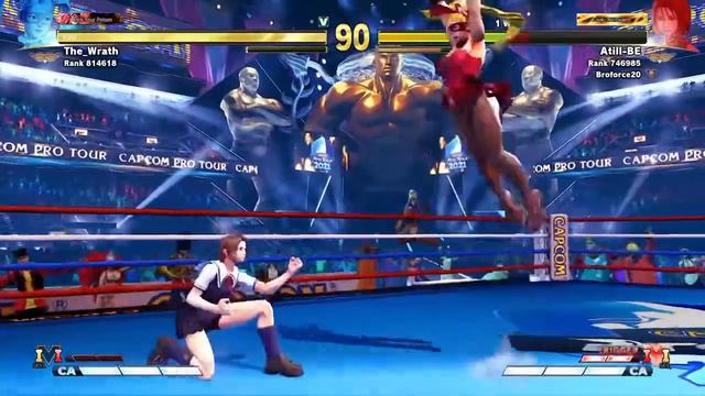 Street Fighter V. R. Mika vs Akira (Ranked Match) смотреть онлайн
