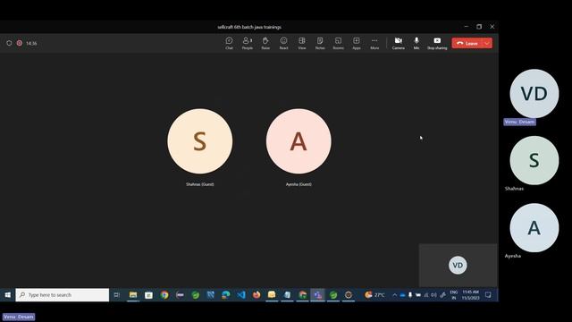 sellcraft 6th batch java trainings Class Object Method смотреть онлайн