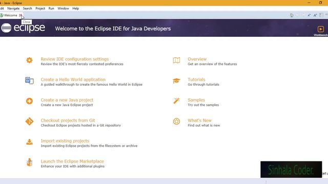 Eclipse download, install and write first program - Sinhala смотреть онлайн