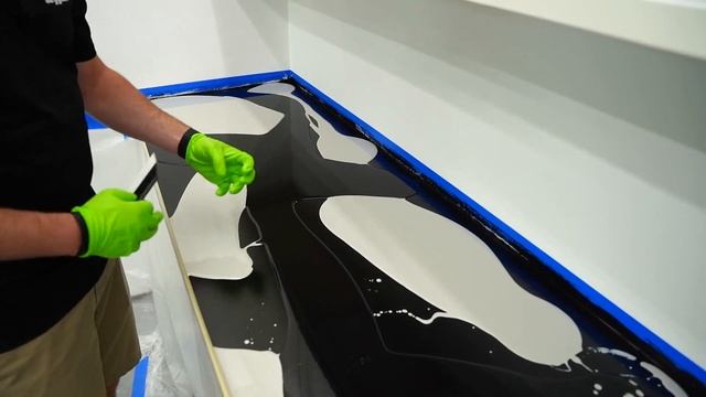 Transform Epoxy Counters & Surfaces With Pigmented Resin Pours! Step By Step Designer Coatings смотреть онлайн