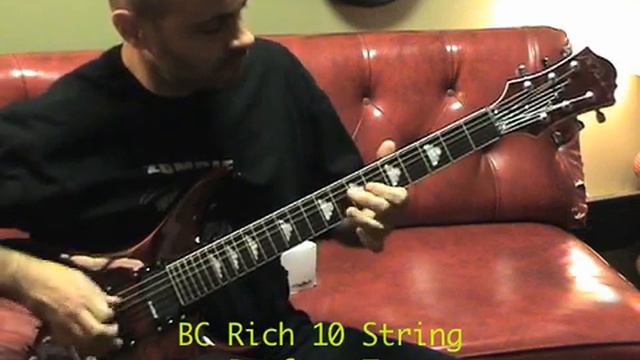 BC Rich Perfect Ten - 10 String Guitar on FPE-TV смотреть онлайн