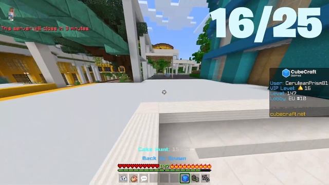 ALL 25 CAKE LOCATIONS // ВСЕ 25 ЛОКАЦИИ ТОРТОВ!!! CUBECRAFT 10th ANNIVERSARY EVENT 2023 смотреть онлайн