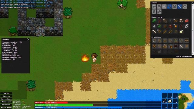 Wayward Beta 1.2 Tutorial Part 1 - Introduction, Cooking, Shelter смотреть онлайн