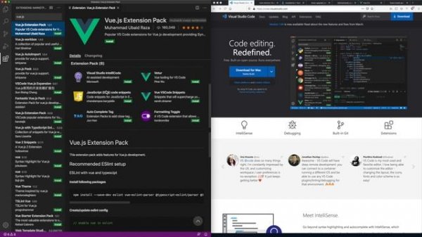 Vue.js: VSCode  EP00.2