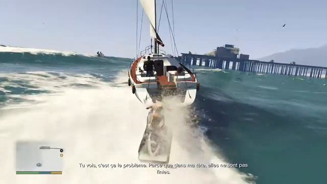 Grand Theft Auto V. Private Boat смотреть онлайн