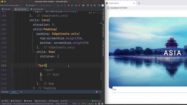 Carousel Slider Indicator Image Carousel in Flutter | Carousel Widget | Responsive Indicator | Car смотреть онлайн