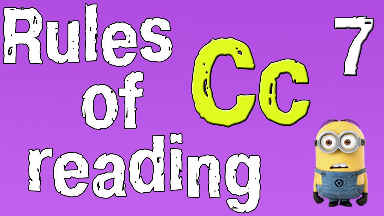 Английский для начинающих. Правила чтения в английском языке. Буква С. (часть 7)