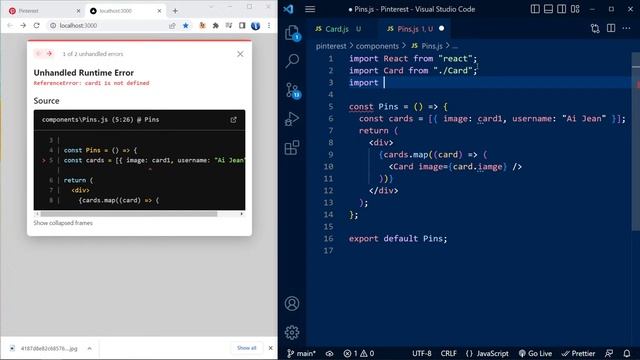 ?Modern Website with REACT.JS! (Next.js , JS, HTML , CSS) Pinterest 2.0 Full Tutorial for Beginners смотреть онлайн