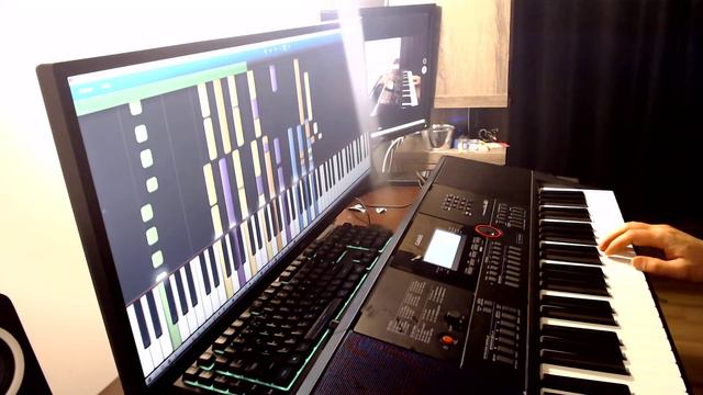 Scorpion Wind of change on Synthesia смотреть онлайн