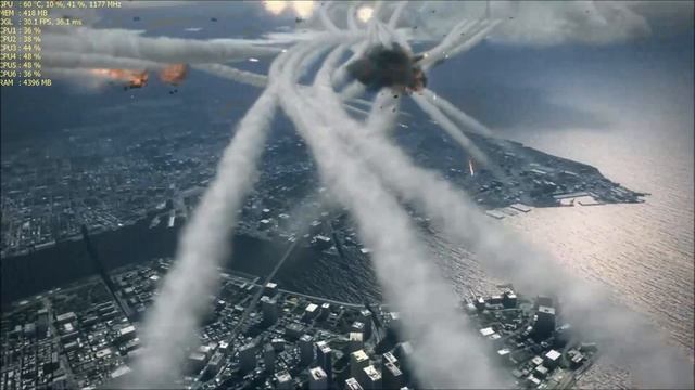 Xenia (Xbox 360 Emulator) - Ace Combat 6: Fires of Liberation [Intro] смотреть онлайн