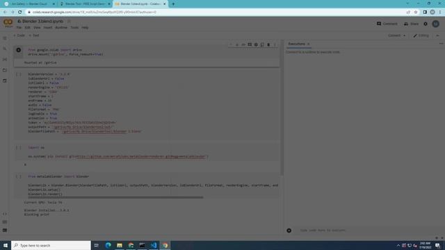 How to Enable Superfast Blender Rendering- Google Colab Tesla T4, P100 & V100 Free Cloud Nvidia GPU смотреть онлайн