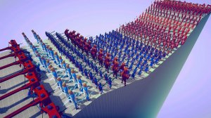 50x MEDIEVAL TEAM vs 50x ANSIENT TEAM | TABS - Totally Accurate Battle Simulator