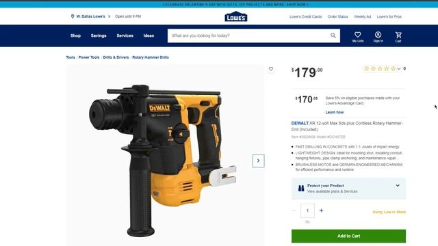 Dewalt 12V Bogo @ Lowes. Free Starter Kit and Price Match!?? смотреть онлайн