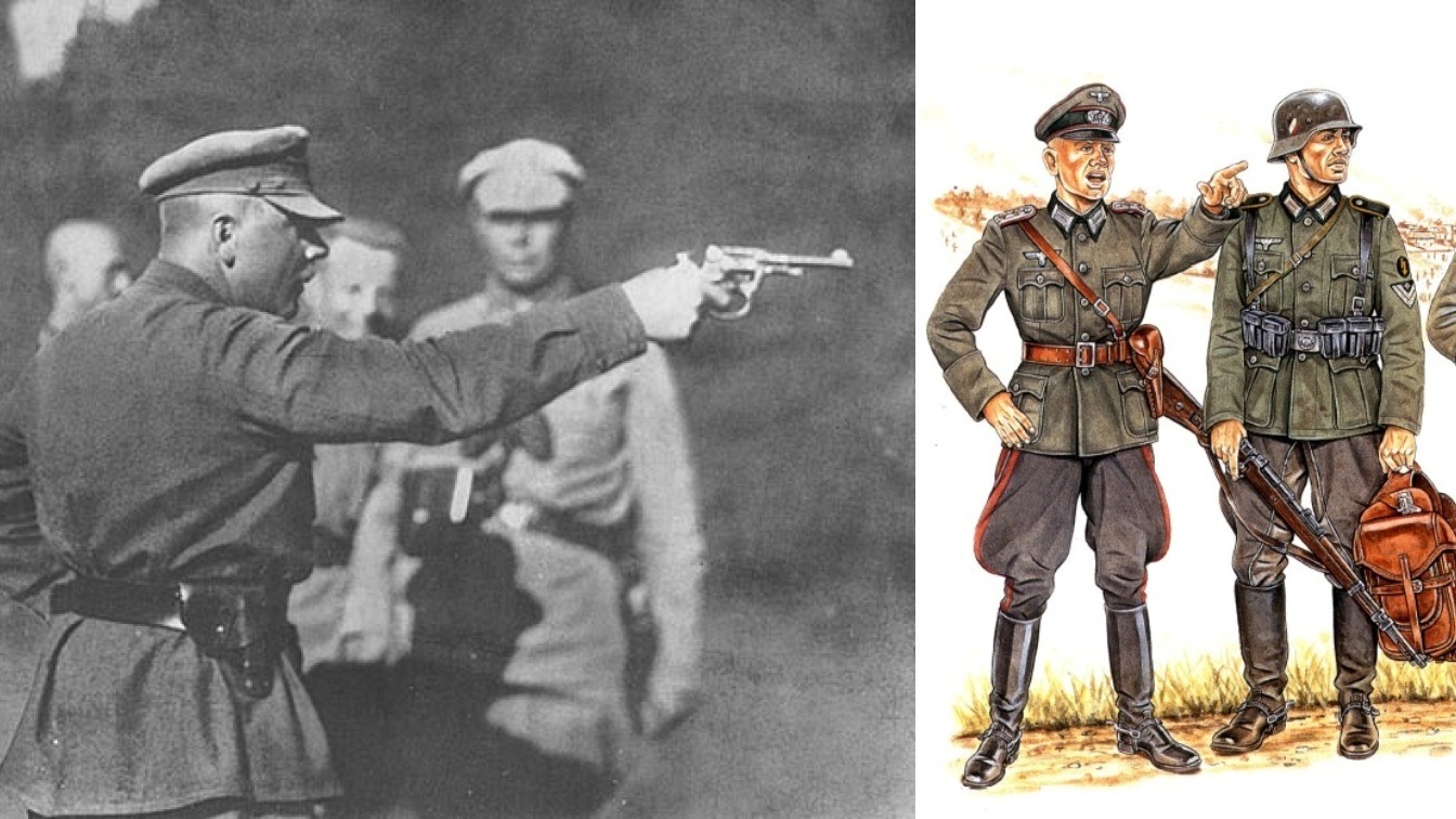 Почему немецкие солдаты носили пистолет с левой стороны, а русские – с правой смотреть онлайн