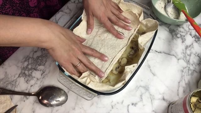 РЕЦЕПТ ЛАЗАНЬИ/ ПОСТНАЯ ЛАЗАНЬЯ/ ЛАЗАНЬЯ С ГРИБАМИ смотреть онлайн